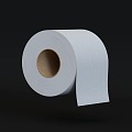 Toilet Paper Tissue Roll Paper Wipes Toilet Paper Tissue Box Sanitary Supplies Household Supplies Consumables 3d model