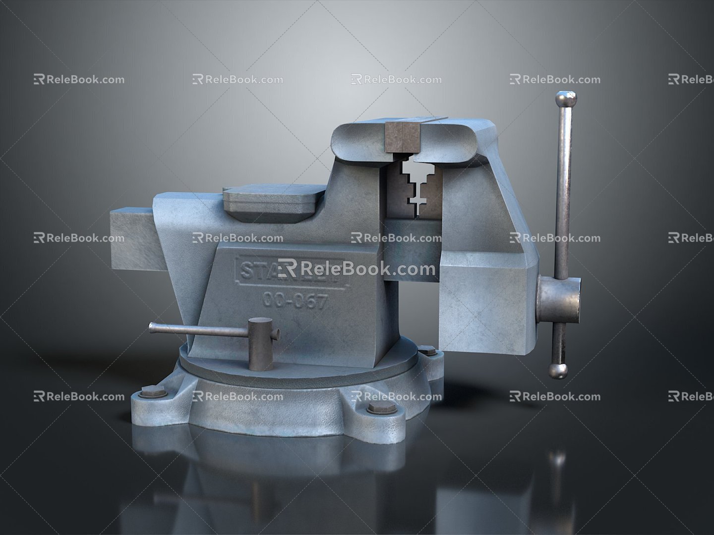 Modern tools vise vise hardware tools 3d model