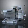Stanley Bench Vice Heavy Duty Metal Construction Professional Workshop Clamping Tool 3d model