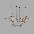 Modern Chandelier Large Chandelier 3d model
