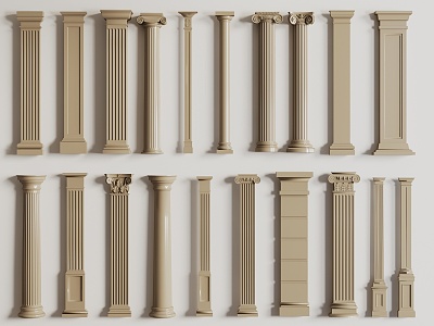 Jane's Roman Column 3d model