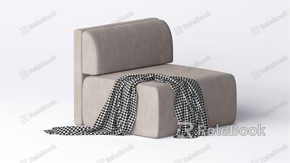 Quiet single sofa model