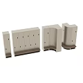 Different Types Of Storage Lockers With Numbered Doors And Various Sizes