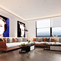 Luxurious SPA Sauna Interior With Treatment Beds Relaxation Area And Mountain View
