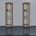 Modern Swing Door Design With Glass Panel And Metal Frame For Home Interior