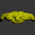Muscular Male Character 3D Model With Strong Physique And Superhero Features