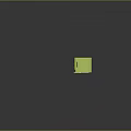 Green Modern Building Model Design With Multiple Windows And Gray Platform