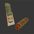Spanish DOP Sausage LINCARESA Brand Foil Wrapped Red Traditional Premium