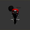 Motorcycle Two-wheeled Motorcycle Cross-country Motorcycle Road Race Motorcycle Motor Vehicle Transport 3d model