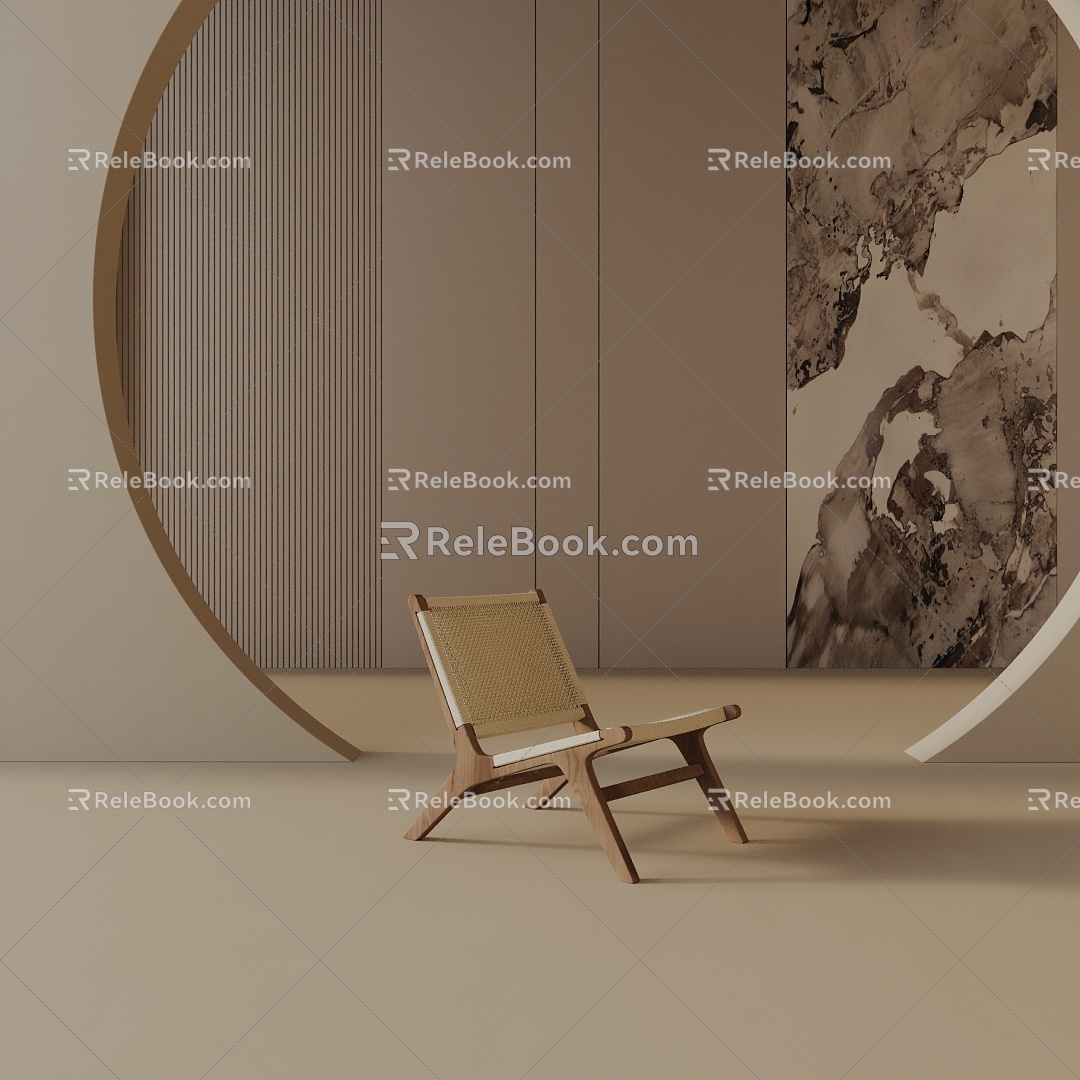 Modern Dining Chair 3d model