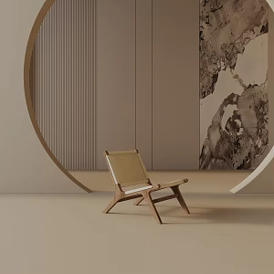 Modern Dining Chair 3d model