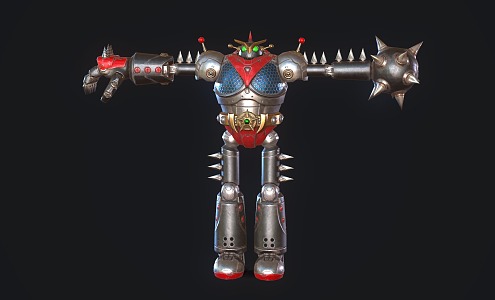 Robot Mechanical Warrior 3d model