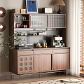 Middle Style Sideboard 3d model