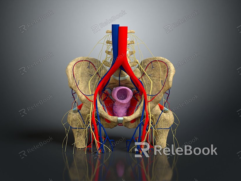 bone renal pelvis pelvic bone disc human skeleton human body organ human body tissue model