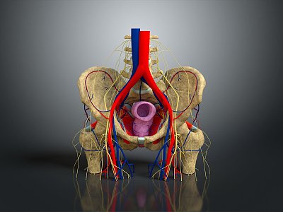 bone renal pelvis pelvic bone disc human skeleton human body organ human body tissue model