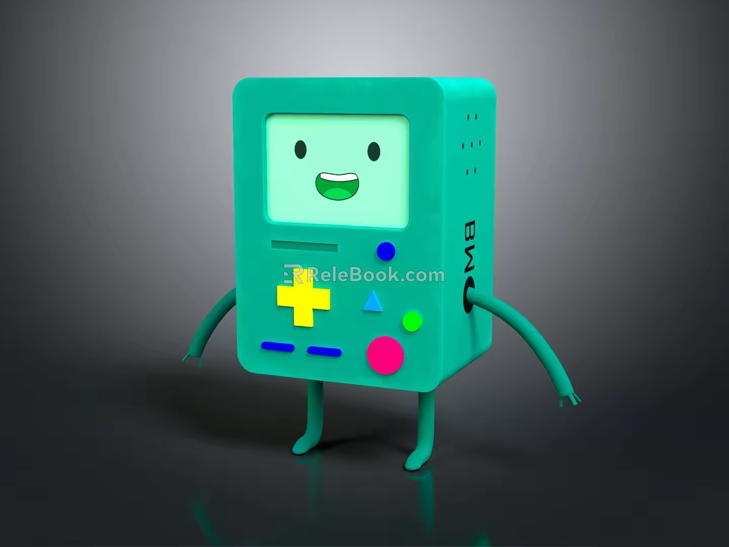 Modern game character switch cartoon switch anime switch 3d model