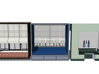 Modern Bay Window 3d model