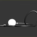 Sleek Metal Stethoscope With Shiny Chest Piece And Flexible Tubes For Living Healthcare