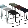 Modern Bar Stool 3d model