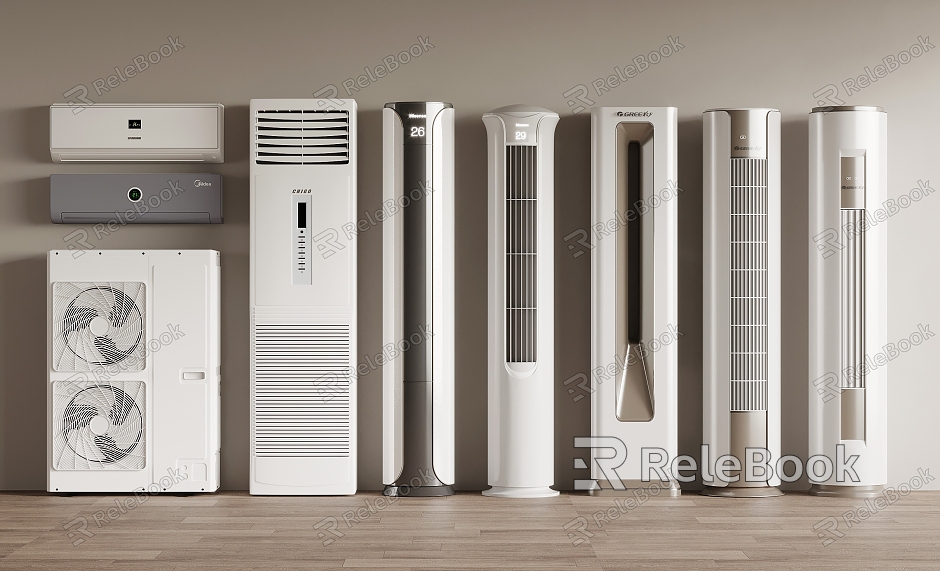 Modern Air Conditioning Vertical Air Conditioning Air Conditioning Hanging Air Conditioning External model