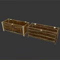 Wooden Rectangular Storage Boxes Ideal For Household Organizing And Storage