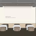 Elegant SPA Sauna Interior With Treatment Beds Wooden Panels Soft Lighting And Decorative Art