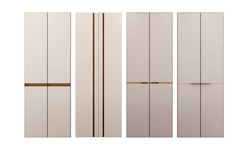 Modern Wardrobe Door Cabinet Door 3d model