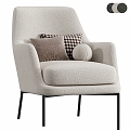 Modern Leisure Chair JOYCE Flexform Armchair 3d model