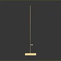 Golden Leaf Shaped Furniture Decor Piece With Intricate Veins And Square Base