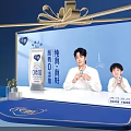 Chunzhen Brand Stage Featuring 0 Additives Product Display With Adults And Children