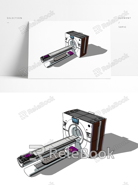 modern nuclear magnetic resonance instrument medical equipment model