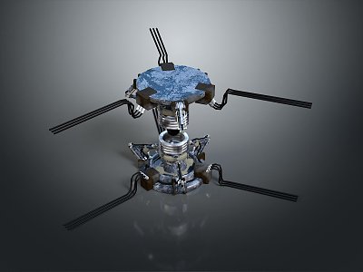 Modern Sci-Fi Nuclear Reactor Sci-Fi Item Sci-Fi Components High-Tech Components 3d model