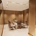 Spacious Tobacco And Liquor Store Interior With Moutai Products Red Packages And Shelves