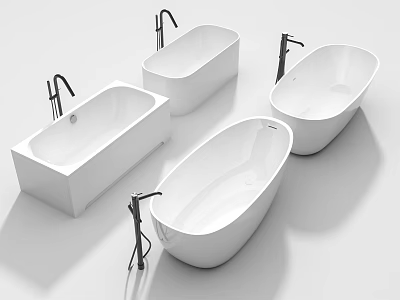 Modern Bathtub 3d model