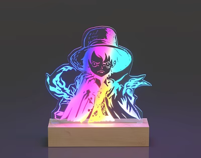 Modern Table Lamp Table Lamp One Piece Lufei 3d model