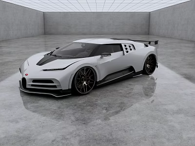 Bugatti EB110 Homage Super sports car Super Luxury Car 3d model
