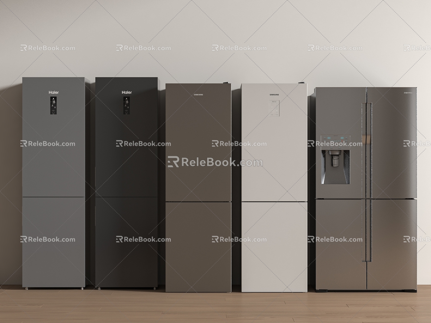 Intelligent refrigerator 3d model