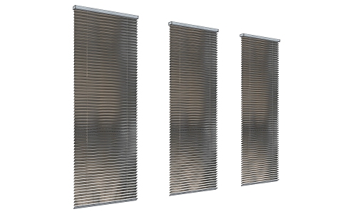 Modern Blinds Roller Blinds Curtains Metal Venetian Blinds 3d model