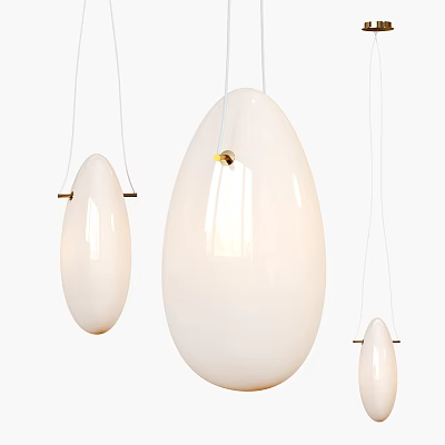 Modern chandelier 3d model