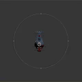 Modern Fighter Sci-fi Fighter 3d model