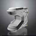 White Professional Equipment Featuring Adjustable Knobs Compact Sturdy And Functional Casing