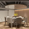 Modern Restaurant Interior With Wooden Booth Seats Pendant Lights Staircase And Large Windows