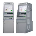 Smart Machines Self Service Kiosks With Digital Interface And Modern Design Features 3d model