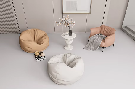 Lazy Recliner Leisure Lazy Chair 3d model