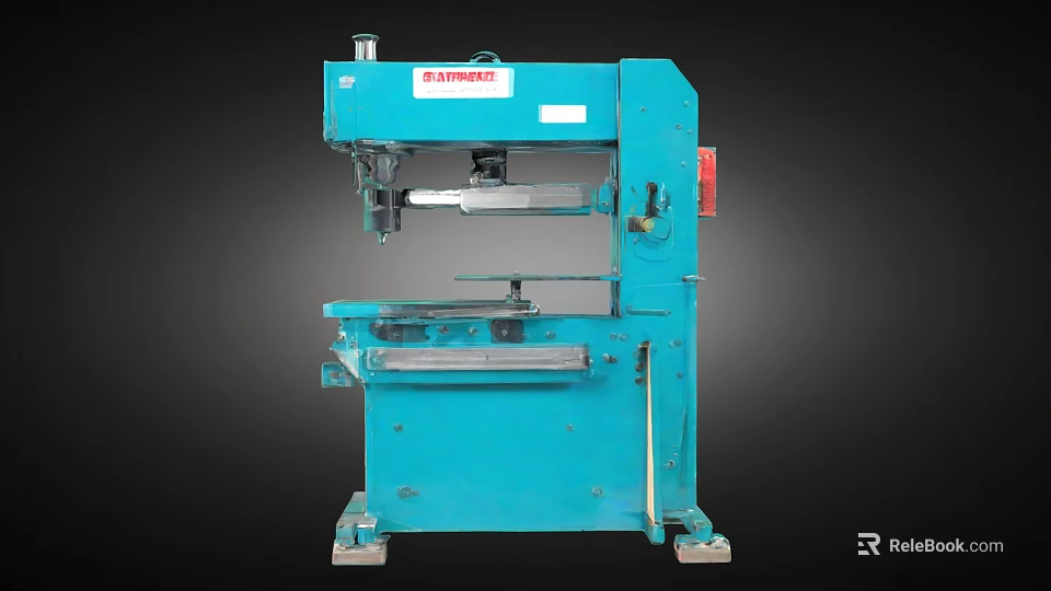 DURMA Blue Heavy Duty Industrial Hydraulic Bending Machine For Metal Fabrication 3d model 