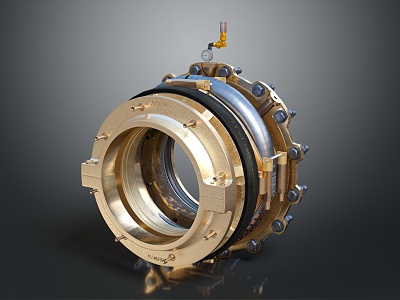 modern bearing machinery bearing mechanical parts auto parts 3d model