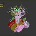 Elf Tree Demon Tree Monster Tree Man Tree Elf Monster Alien Monster 3d model