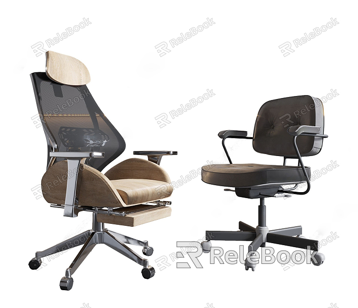 Modern office chair office chair combination model