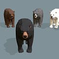 The Modern Bear 3d model