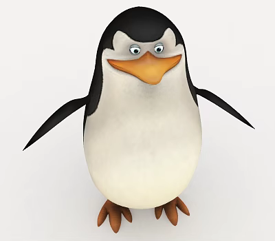 Penguins of Madagascar 3d model